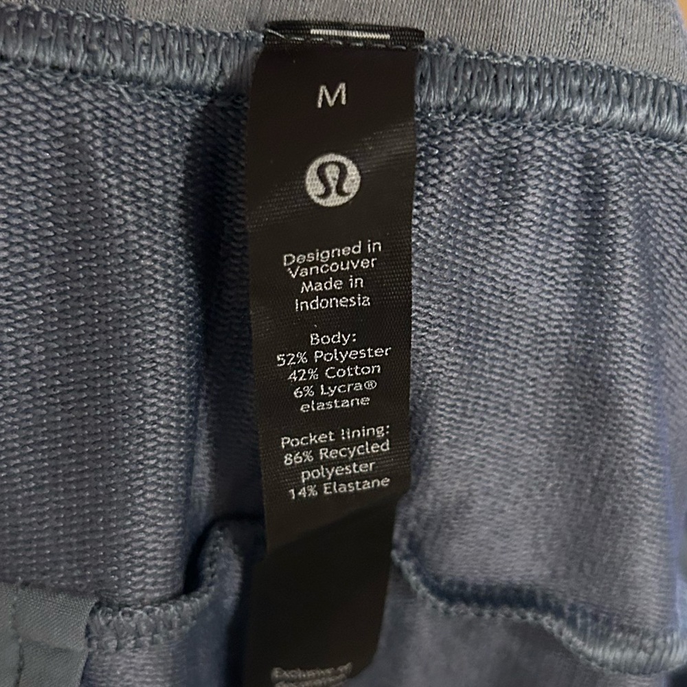 Lululemon City Sweat Jogger 29" French Terry in Spectral Chambray River Blue - M - Picture 8 of 11